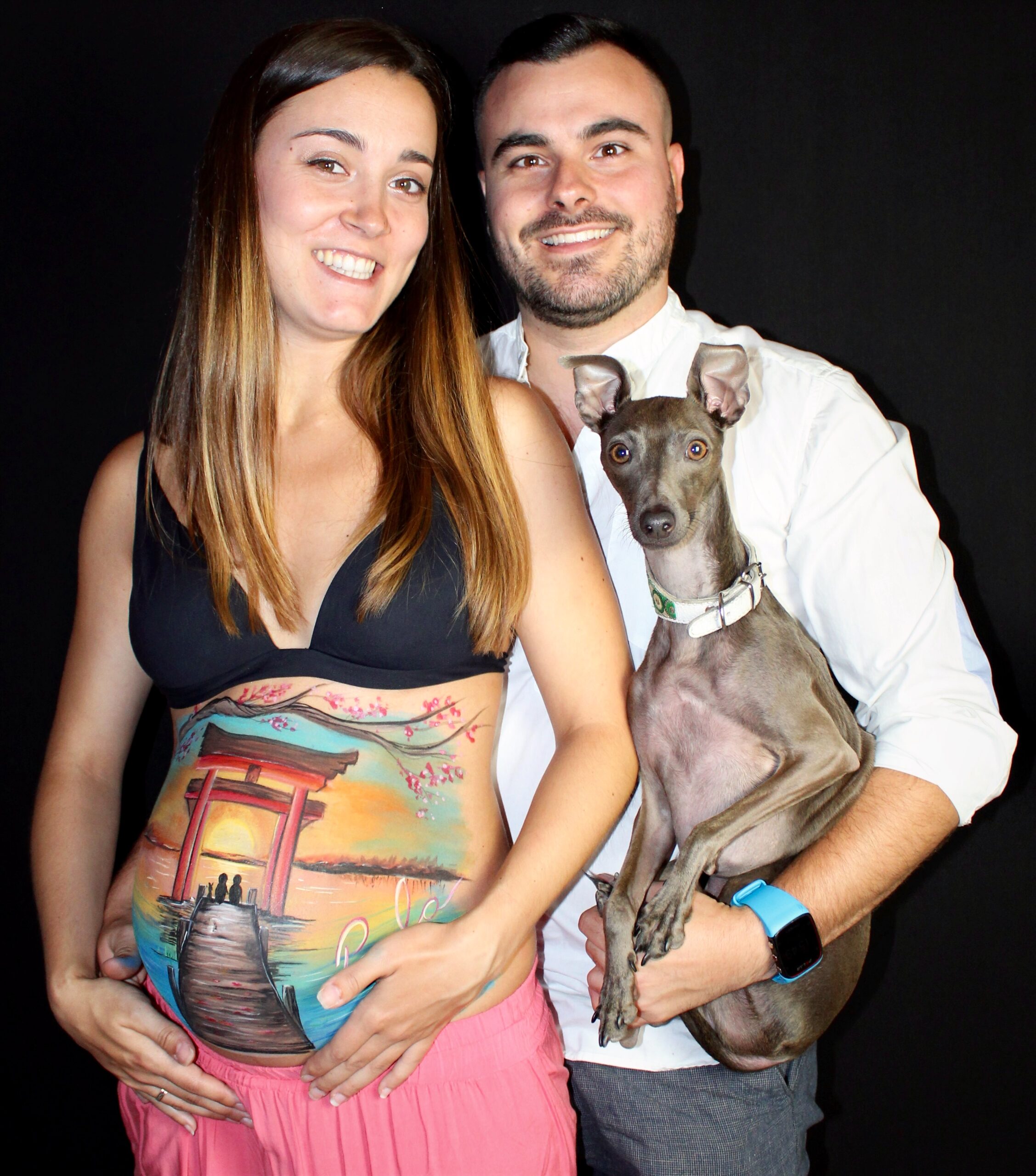 Belly painting realizado en Madrid